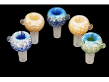 14MM/38 Gr COLOR TUBE & HONEYCOMB ART DELUXE HERB BOWLS