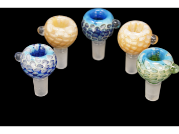 14MM/38 Gr COLOR TUBE & HONEYCOMB ART DELUXE HERB BOWLS