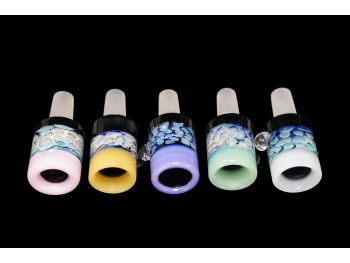 14MM/40 Gr SLIME COLOR JOINED LONG BODY DELUXE HERB BOWL