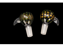 14MM/35 Gr.BLACK TUBE AND GOLDEN ART DELUXE HERB BOWL