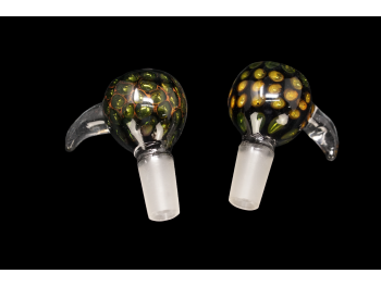 14MM/35 Gr.BLACK TUBE AND GOLDEN ART DELUXE HERB BOWL