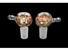 19MM-45 Gr GOLD FUMED AND ART DELUXE HERB BOWL