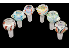 14MM -38 Gr REGULAR ART HERB BOWLS- MIX COLORS