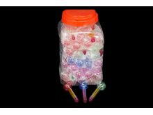 4"RAINBOW COLOR OIL  SPOON, 60 PCS IN JAR