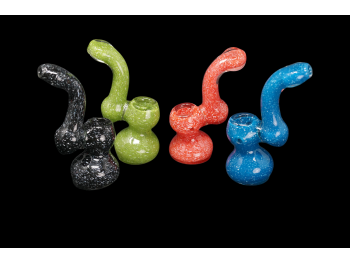 5.25'/ 115 GR USA FRITED COLORFUL BUBBLER-4 CT BUNDLE