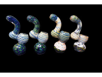 6'-90 Gr. PYTHON ART BUBBLER