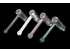 4.5"/42 Gr COLOR TUBE HAMMER BUBBLER, COLOR VARY