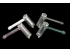 4.5"/42 Gr COLOR TUBE HAMMER BUBBLER, COLOR VARY