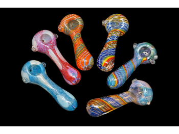 4.5'/130 Gr FUMED AND ART HEAVY PIPE, 6 CT BUNDLE