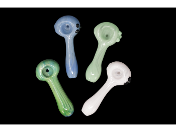 3.25'/ SLIME COLOR ART 4 CT HAND PIPES BUNDLE