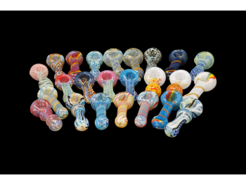 3"-3.5"/50-60 Gr ASSORTED STYLES HAND PIPE-24 CT BUNDLE
