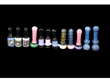 12 CT BUNDLE HIGH END CHILLUM , DESIGNS & COLORS AS PICTURE