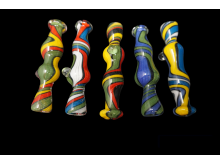 3..75;/32 Gr  BRIGHT ART FANCE CHILLUM/ COLOR ASSORTED