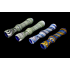 4"/40 Gr WIGWAG ART DELUXE CHILLUM, COLOR ASORTED