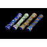4"/42 Gr WIGWAG ART  LUXE CHILLUM, COLOR MIX