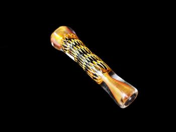 3.5"/40 Gr. DOUBLE GLASS CHILLUM