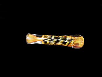3.5"/40 Gr. DOUBLE GLASS CHILLUM