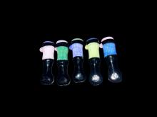 TRI COLORED DESIGN  DELUXE CHILLUM