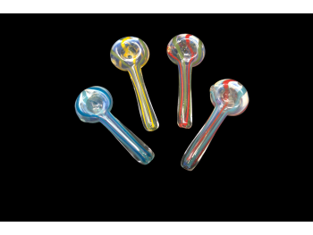 3.75-4'/45-50 Gr SKINNY  GLASS SMOKIMG PIPE