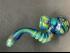 7"/245 Gr. DOUBLE GLASS FANCY BUBBLER
