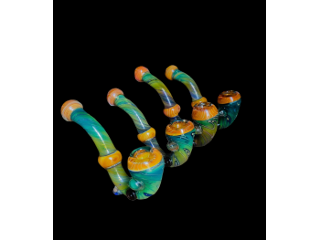 6'/150 Gr DUBLE GLASS DELUXE SHERLOCK PIPE