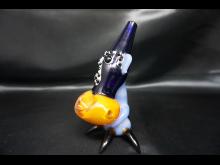 5"/170 Gr STANDING ELEPHANT HEAD ART PIPE