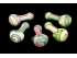 3.75'/85-90 Gr HIGH END HAND PIPE, COLOR MIX