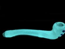 6.5" GLOW IN THE DARK SHERLOCK PIPE