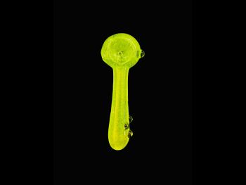 4'/60-65 Gr GLOW IN DARK GREEN PIPE