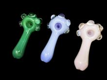 4.5"AMERICAN MILKY GLOW PIPE/ MIX COLORS