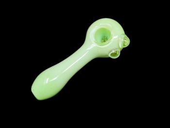 4.25" AMERICAN MILKY GLOW PIPE