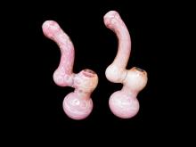 7”/220 Gr. US MILKY TUBE PINK HIGH END BUBBLER