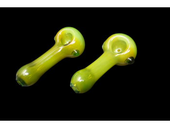 3.5' 50 Gr GREEN FANCY PIPE