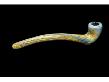 9' 140-145 Gr AIR BUBBLE ART SHERLOCK PIPE