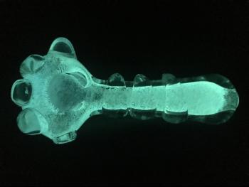 4.5"/145 GRAM GLOW IN THE DARK HEAVY PIPE
