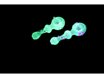 4' 100 Gr GLOW IN DARK HAND PIPE