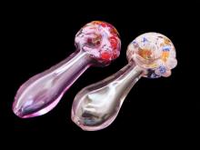 3.5" PINK / PURPLE HAND PIPE