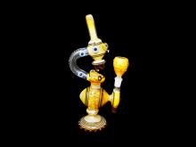 11"-520 Gr. HANDCRAFTED MICROSCOPE WATER PIPE