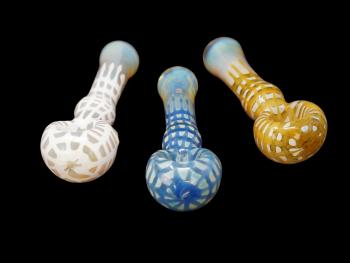 4"/60-65 Gr FUMED AND ART PIPE/ COLOR MIX