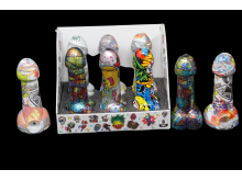4.5"/140 Gr MERAL MADE ARTISTIC PENNIS PIPE-6 PCS DISPLAY BOX