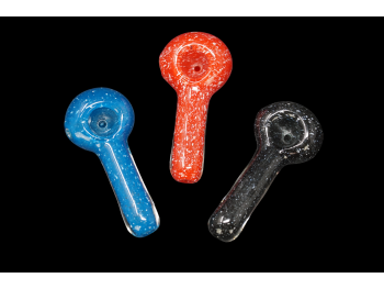 3.25"/60 Gr MULTI FRIT ART FANCY HAND PIPES