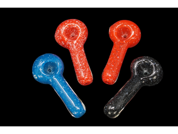 3.25"/60 Gr MULTI FRIT ART FANCY HAND PIPES