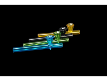 4'COLOR TUBE HAND PIPE, MIX COLORS