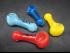 3.25"/55 GRAM SWIRL ART PIPE/ MIX COLOR