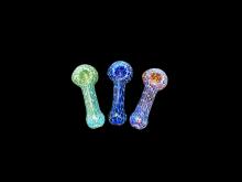 3.75" DOUBLE GLASS FANCY PIPE