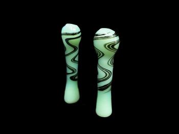 ZIGZAG ART ON SLIME CHILLUM