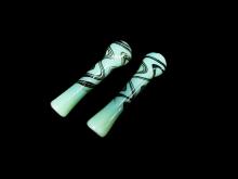 ZIGZAG ART ON SLIME CHILLUM
