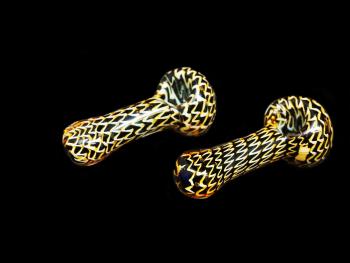 3"/52 Gr. DOUBLE GLASS FANCY PIPE