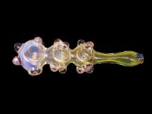 6.5"/180 Gr. GOLD TRIPLE BOWL PIPE