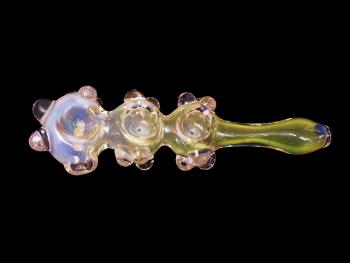6.5"/180 Gr. GOLD TRIPLE BOWL PIPE